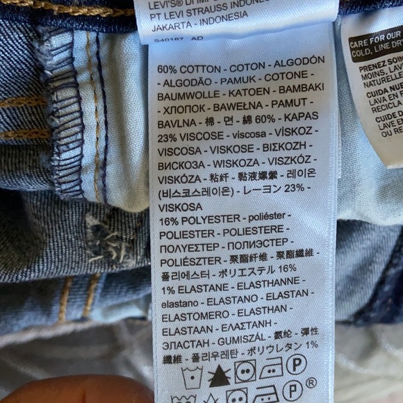 Levi's high rise skinny jeans size 29 - Picture 8 of 15